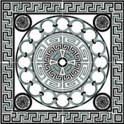 Панно Zeus Ceramica Absolute Roseton (комплект из 4 шт)
